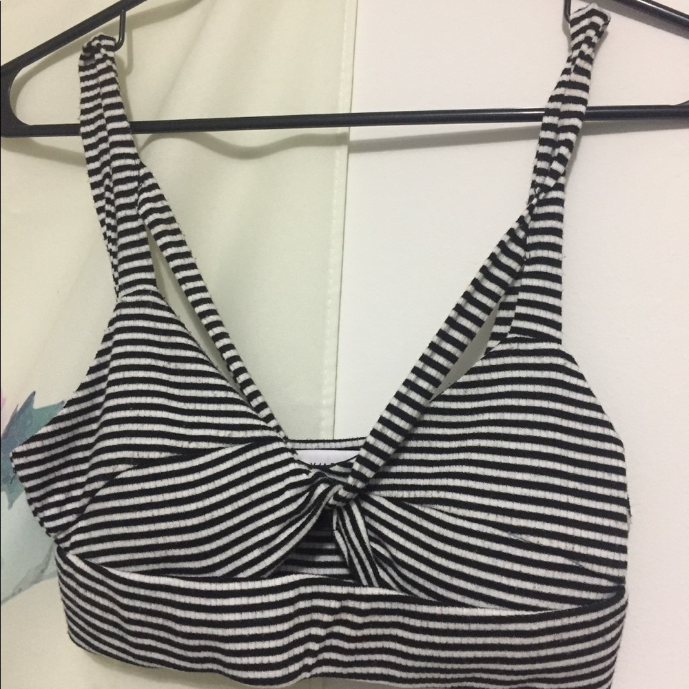 Gypsy Warrior cut out crop top/bralette